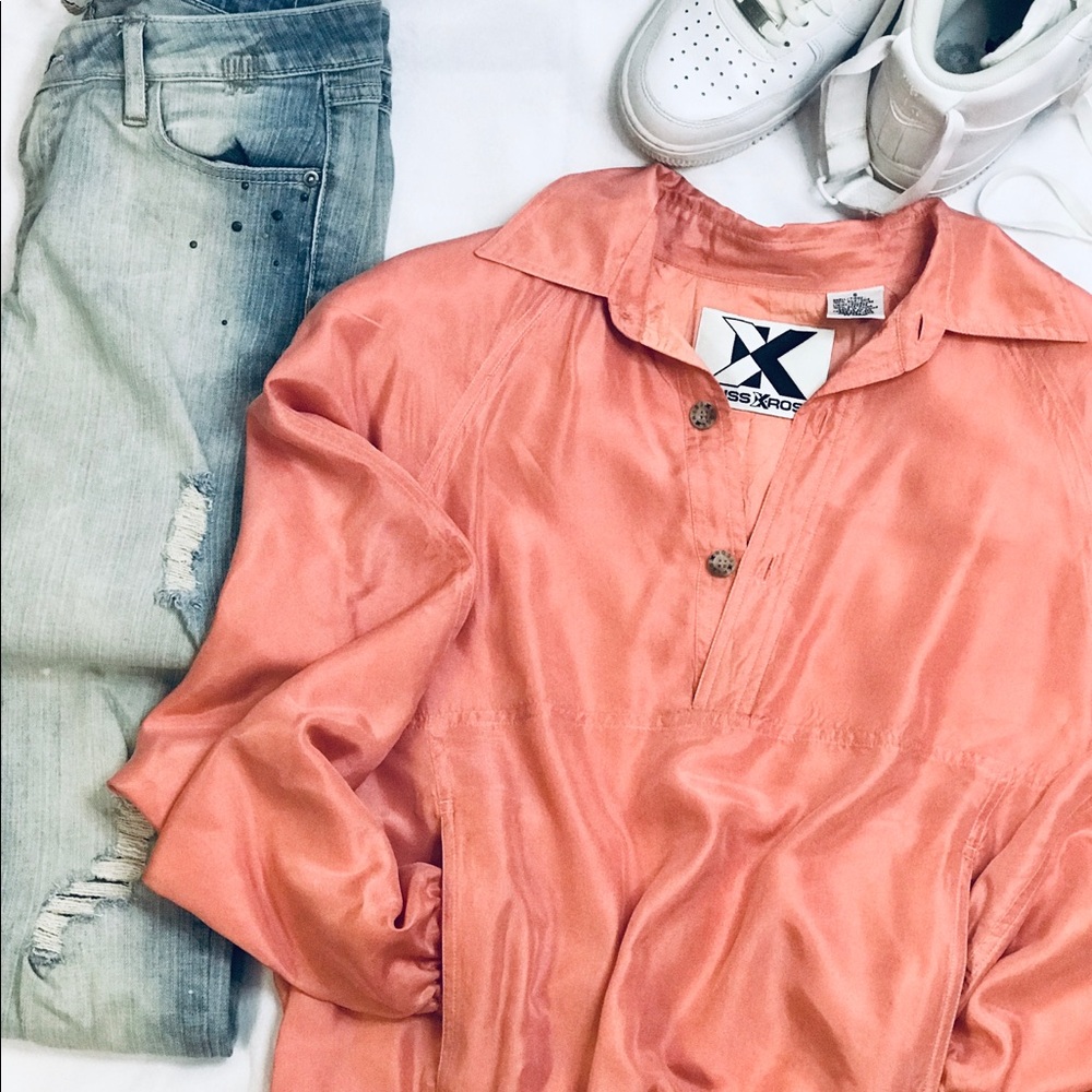 Vintage Silk Pullover